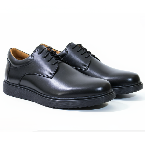 RL808 CHAUSSURE EN CUIR NOIR