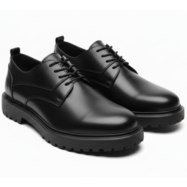 RL506 CHAUSSURE EN CUIR NOIR