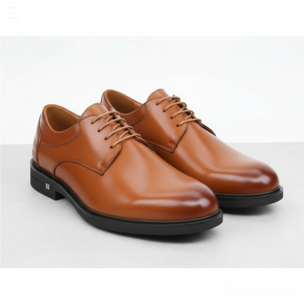 RL301 CHAUSSURE EN CUIR TABAC