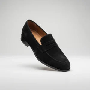 Mocassins en cuir camel