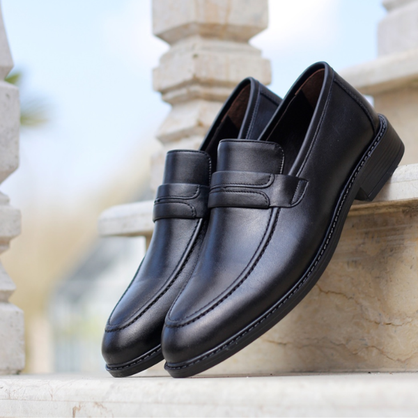 RL910 CHAUSSURE EN CUIR NOIR
